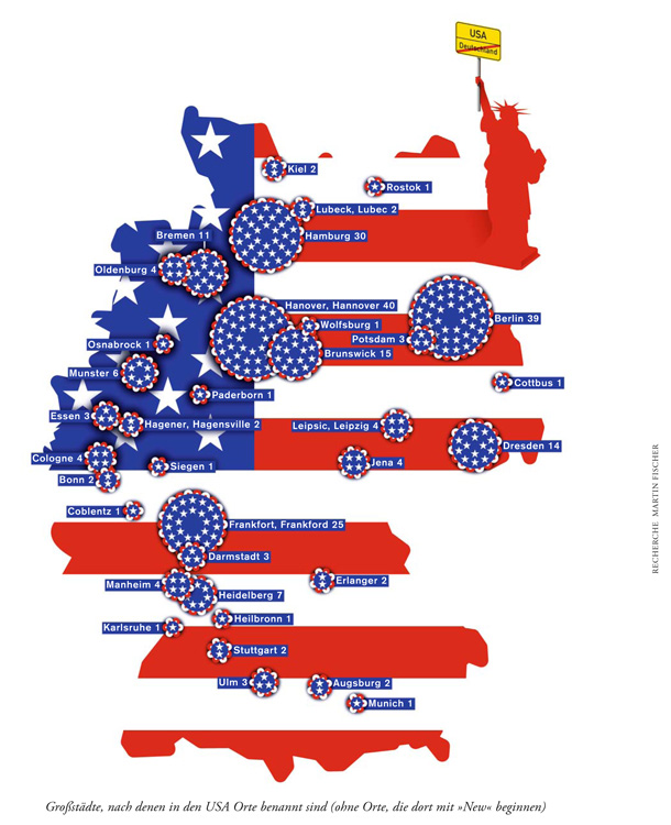 German City Names in the US