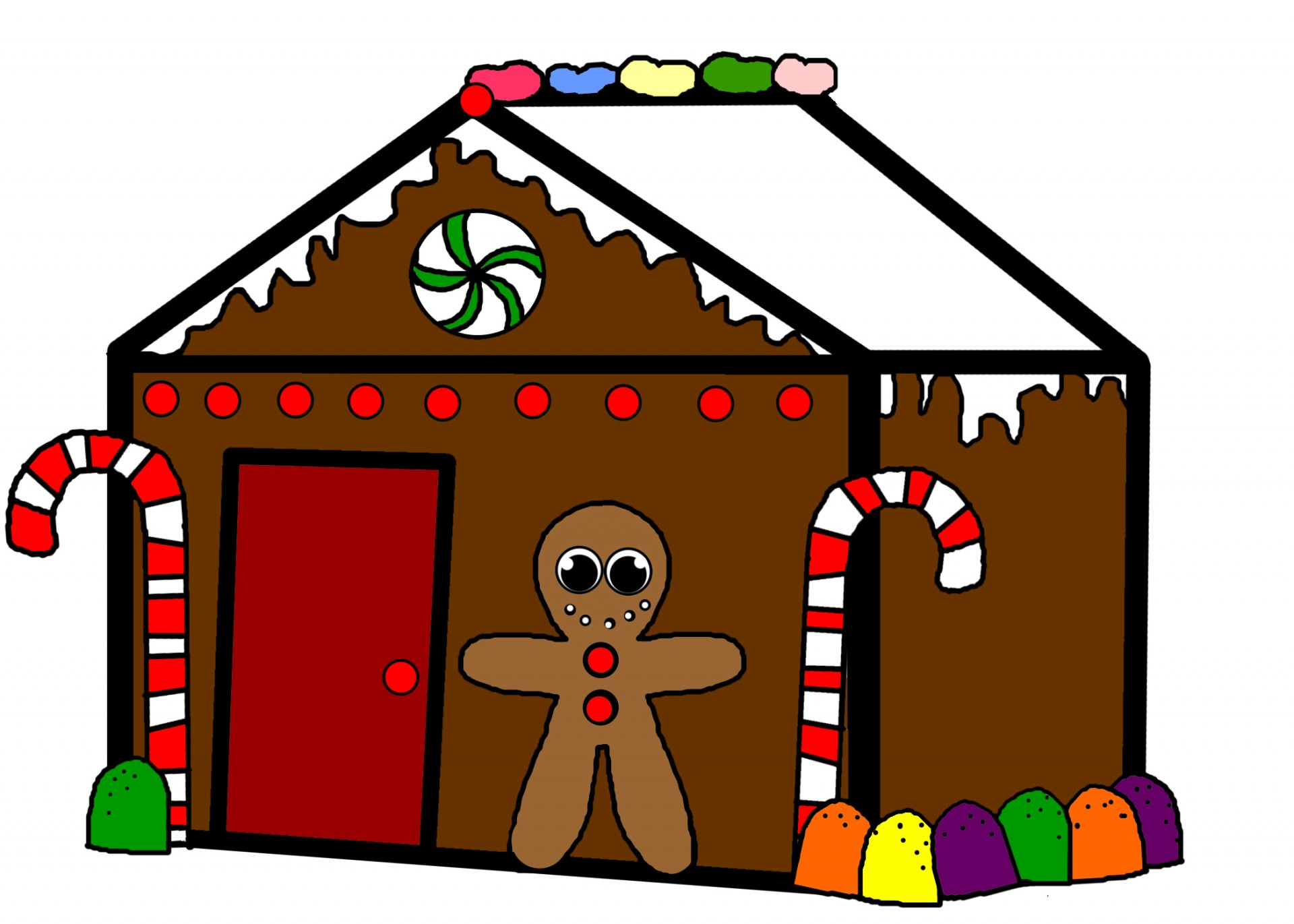 gingerbread house